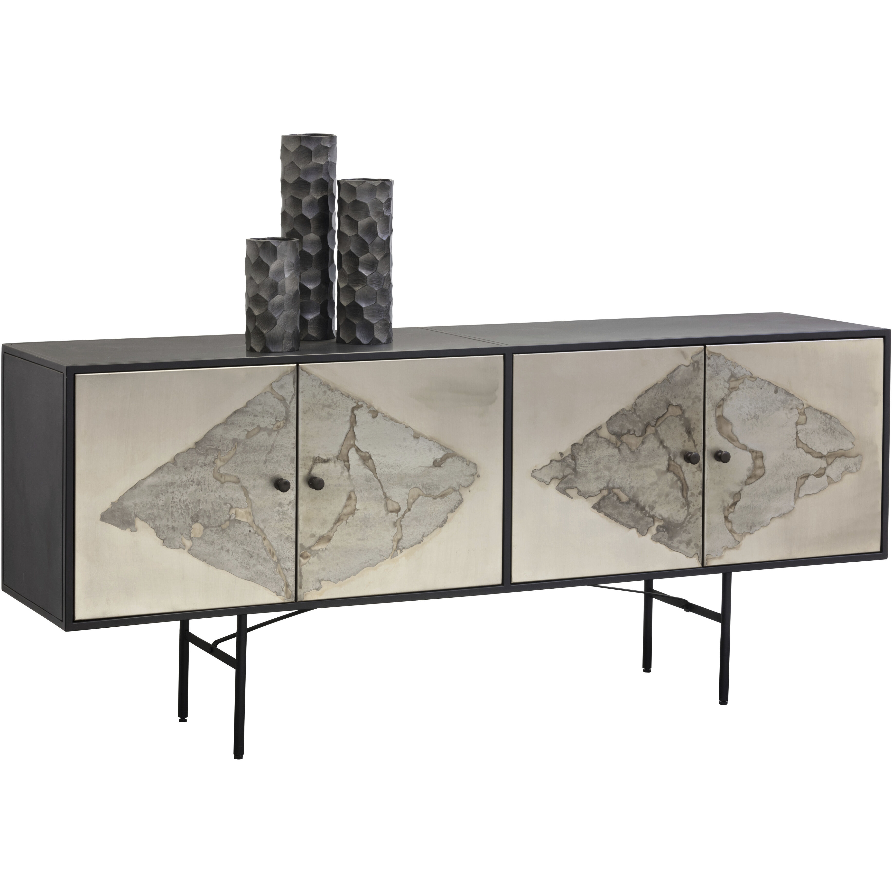 Arlington 72 X 17 inch Black Sideboard, Large